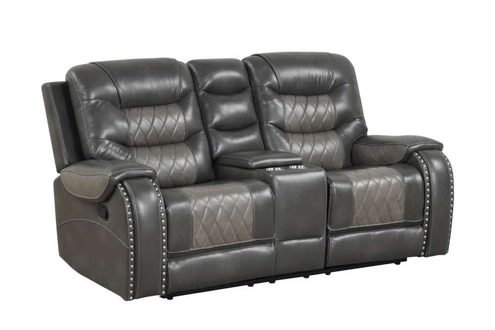 Ashley Two Tone Gray OVERSIZED 3-PC Reclining Set
