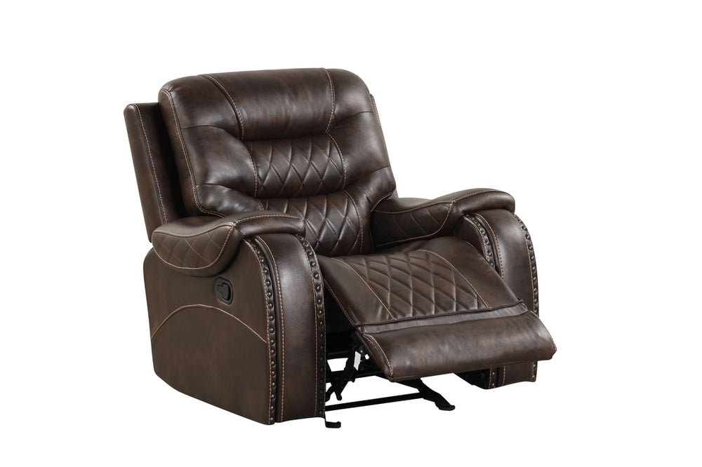 Ashely Brown OVERSIZED 3-PC Reclining Set