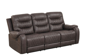 Ashley Chocolate OVERSIZED 3PC Reclining Sevt