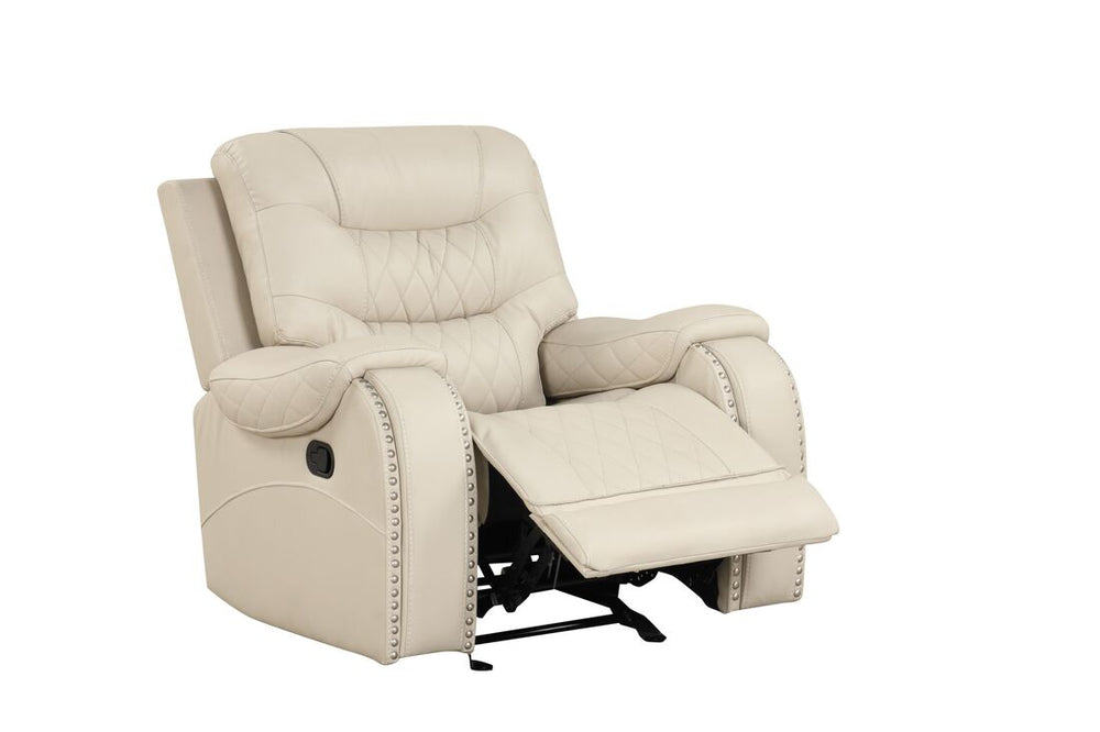 Ashley Ivory OVERSIZED 3-PC Reclining Set