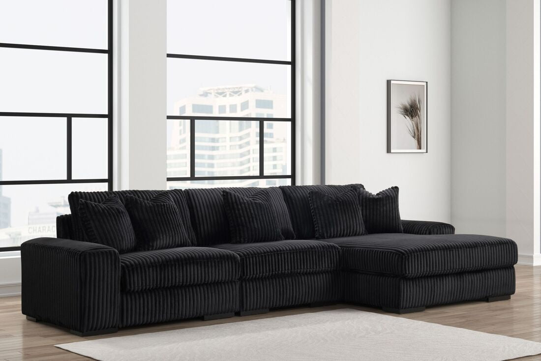 Sunday Black Sectional