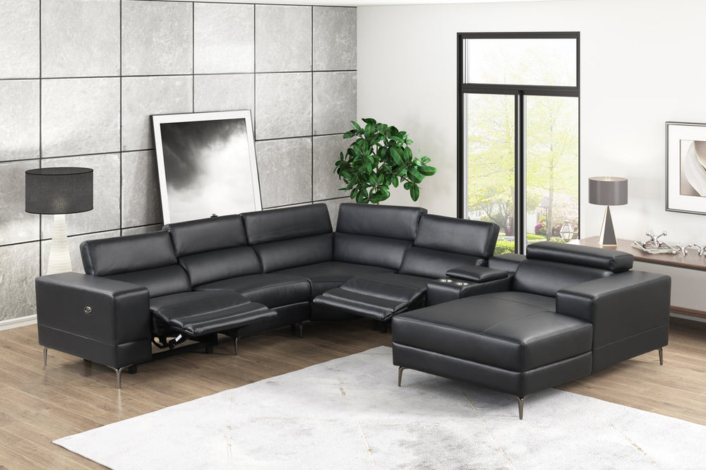 MILANO 6-PC Power Reclining Sectional
