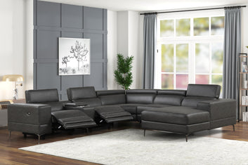 MILANO 6-PC Power Reclining Sectional