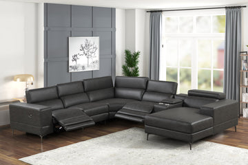 MILANO 6-PC Power Reclining Sectional