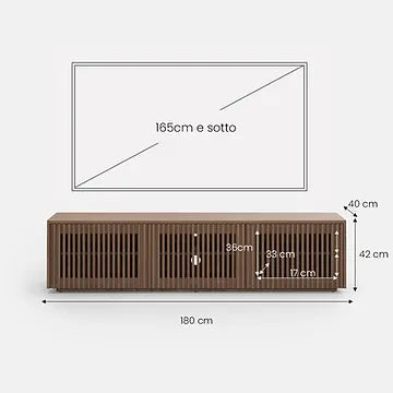 City Park TV Stand (70.87")