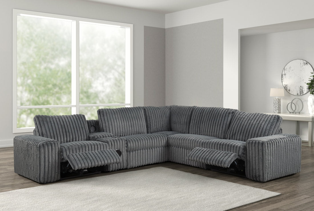 Amelia Power Reclining Sectional