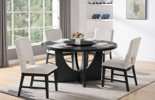 Rupert Round Dining Set (Lazy Susan)