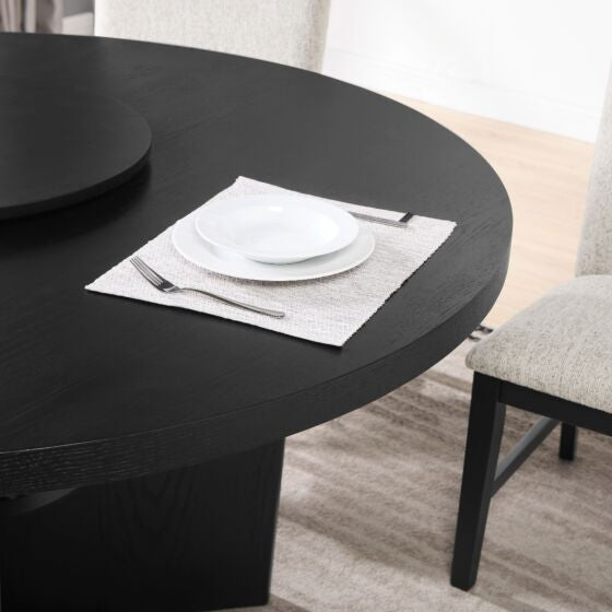 Rupert Round Dining Set (Lazy Susan)