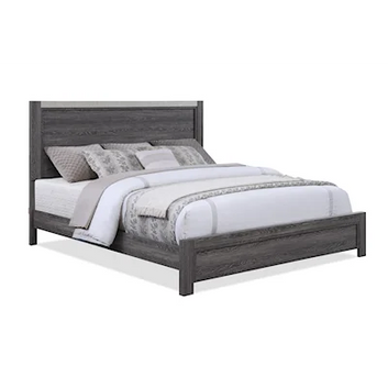 Madison Dark Gray 5-PC Panel Bed Bedroom Set