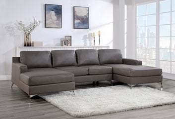 Candace Double Chaise Sectional