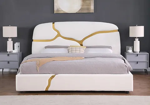 Milan Velvet Platform Beds