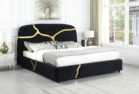 Milan Velvet Platform Beds