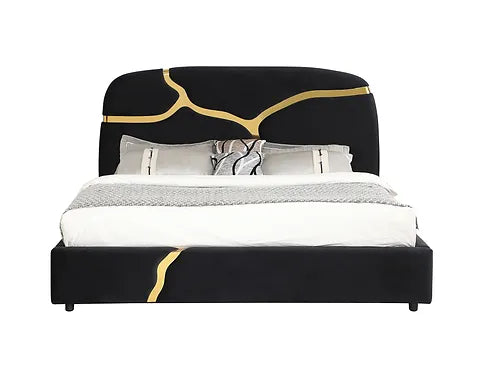 Milan Velvet Platform Beds