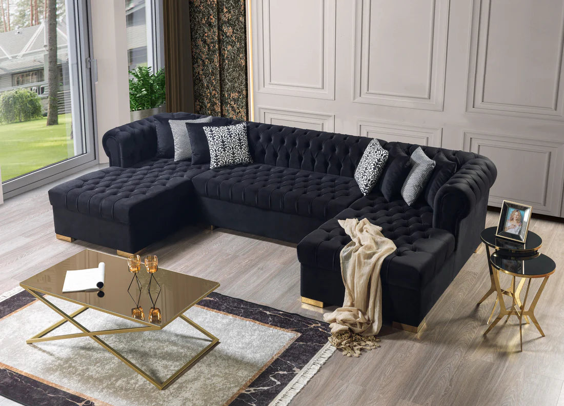 Lauren Velvet Sectional
