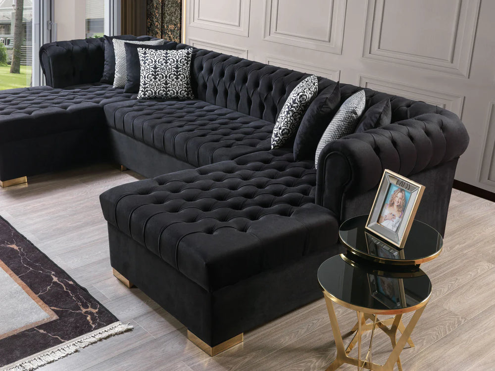 Lauren Velvet Sectional
