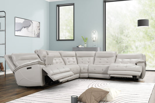 Palma Sand OVERSIZED Power Reclining Sectional