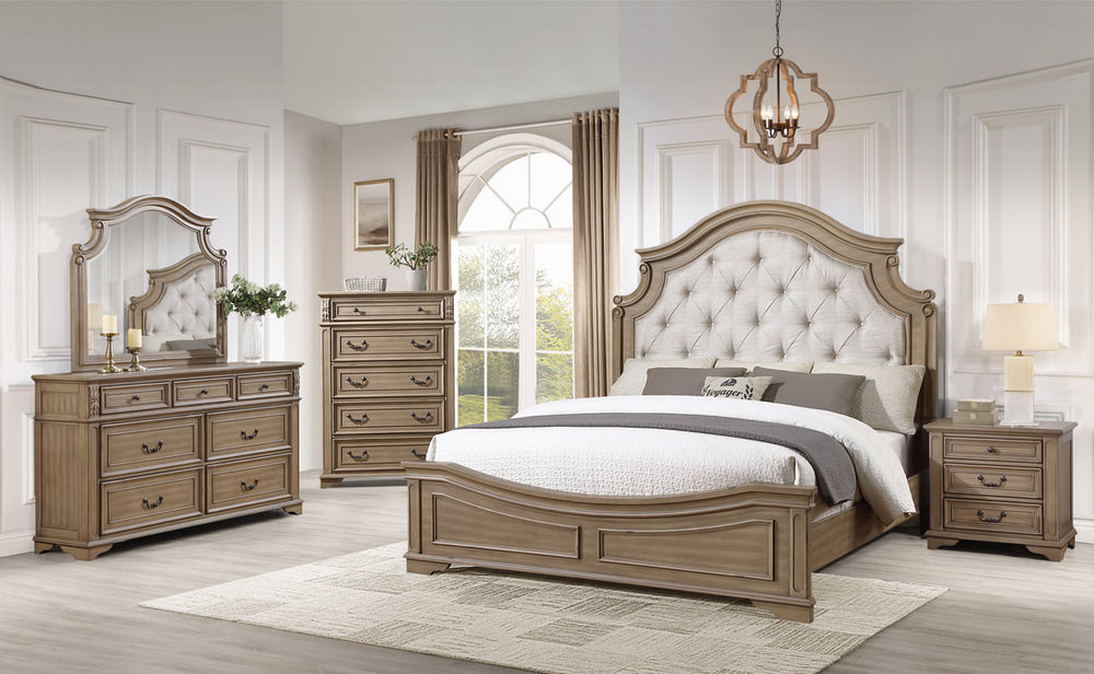 Magnolia Manor 5-PC  Antique Bedsroom Suite