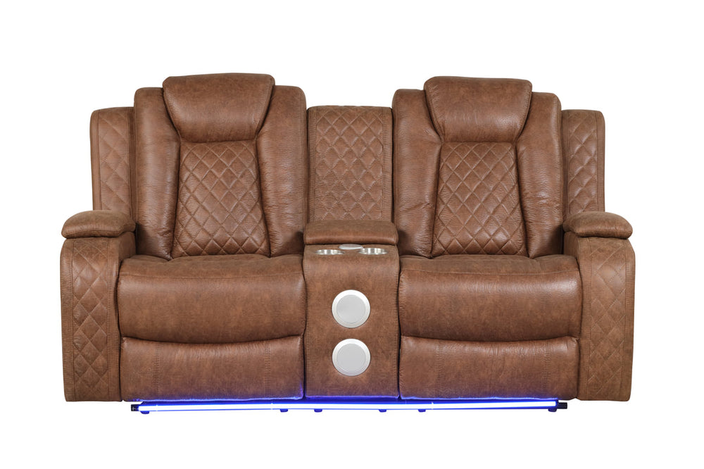 Luz Saddle 3-PC Reclining Set