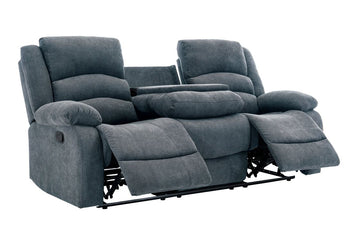 Dynamo Gray 3-PC Reclining Set