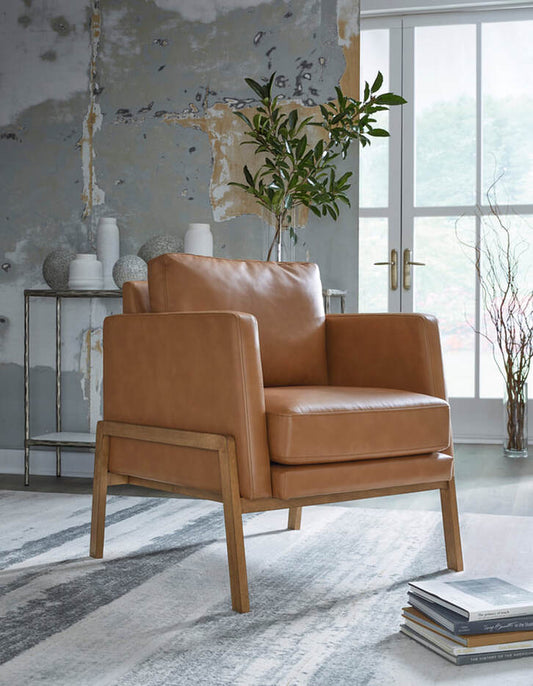 Numand Caramel Accent Chair