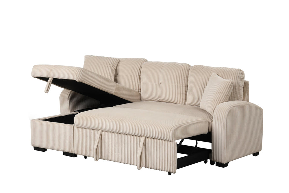 Silvia Sectional With Pull-Out Bed