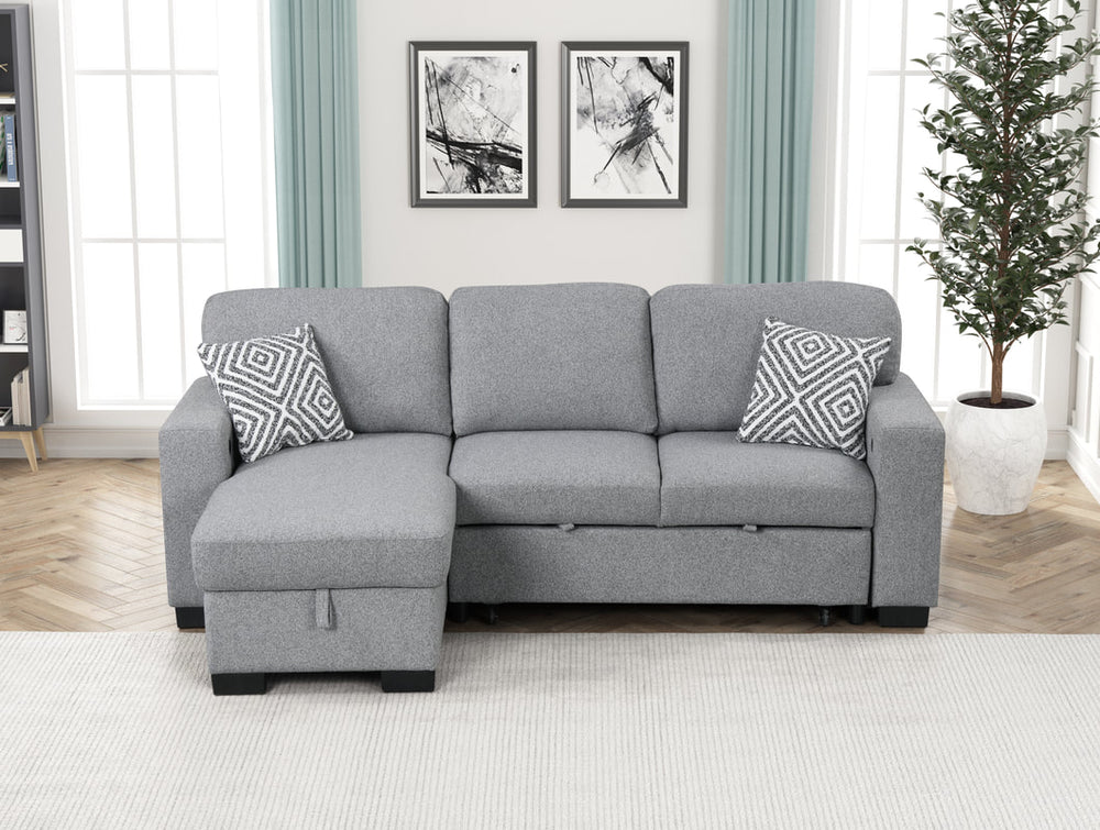 Pacific Reversible Sectional With Pull-Out Bed