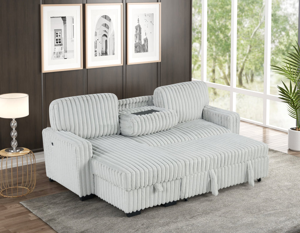 Poland Reversible Sectional With Pull-Out Bed