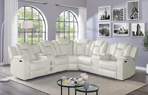 Eclipse 3-PC  Power Reclining Sectional (Bluetooth)