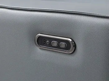 Picasso 6-PC Gray Italian Leather Sectional