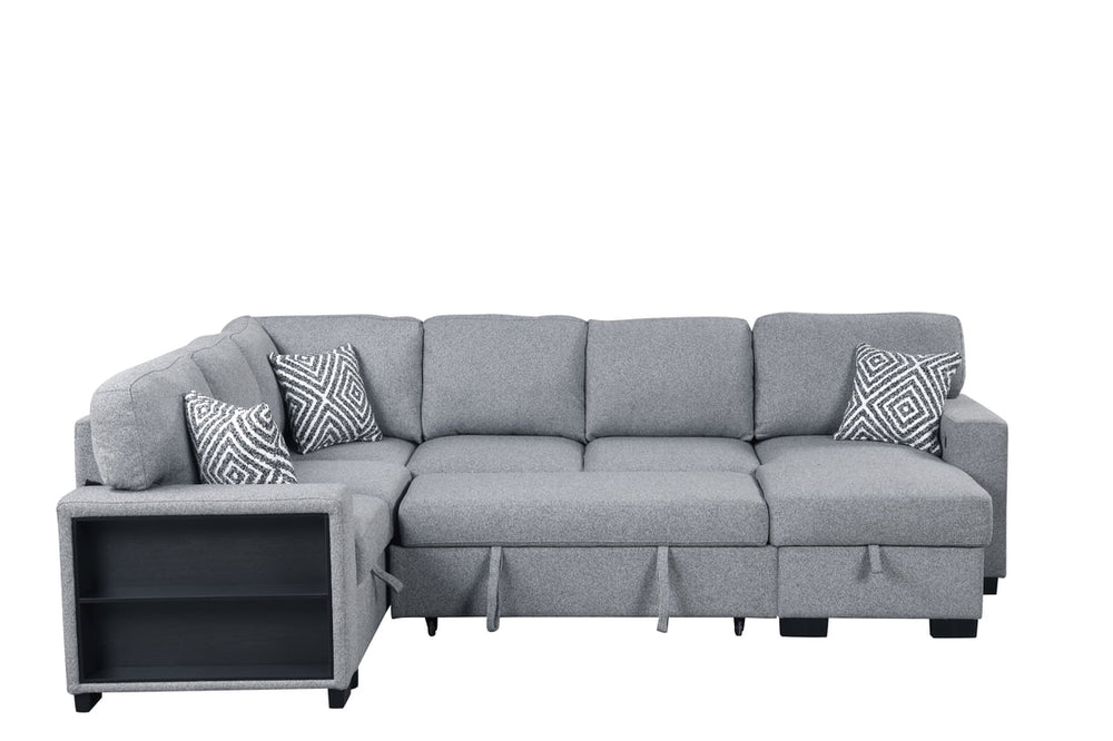Atlantic Sectional With Pull-Out Beds
