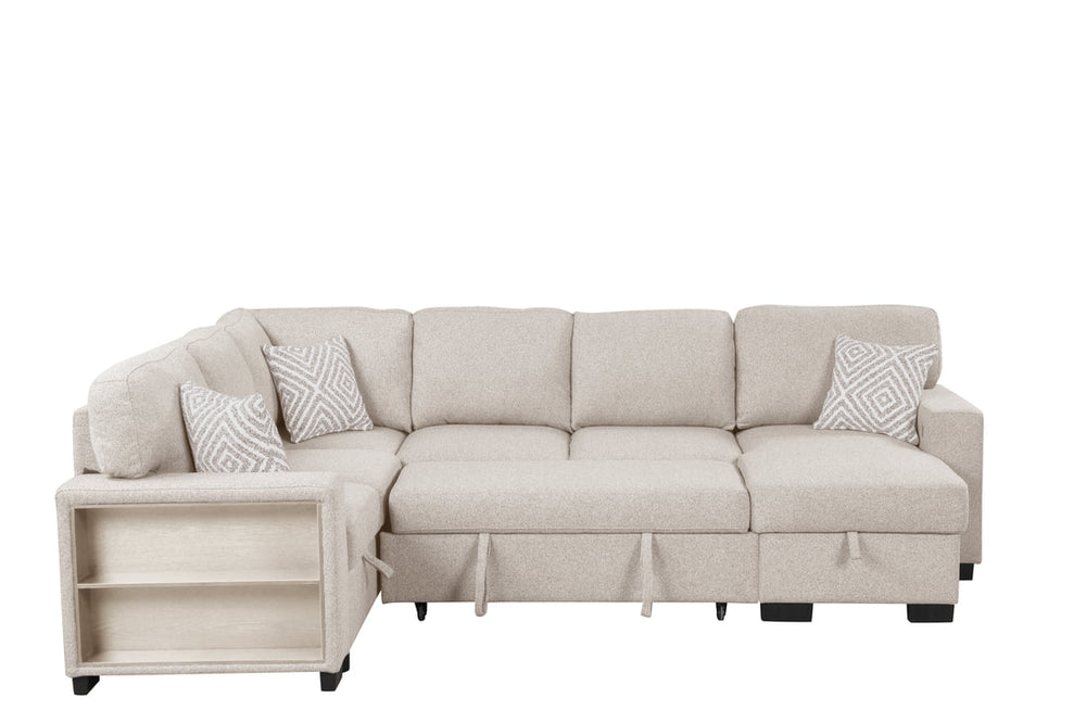 Atlantic Sectional With Pull-Out Beds