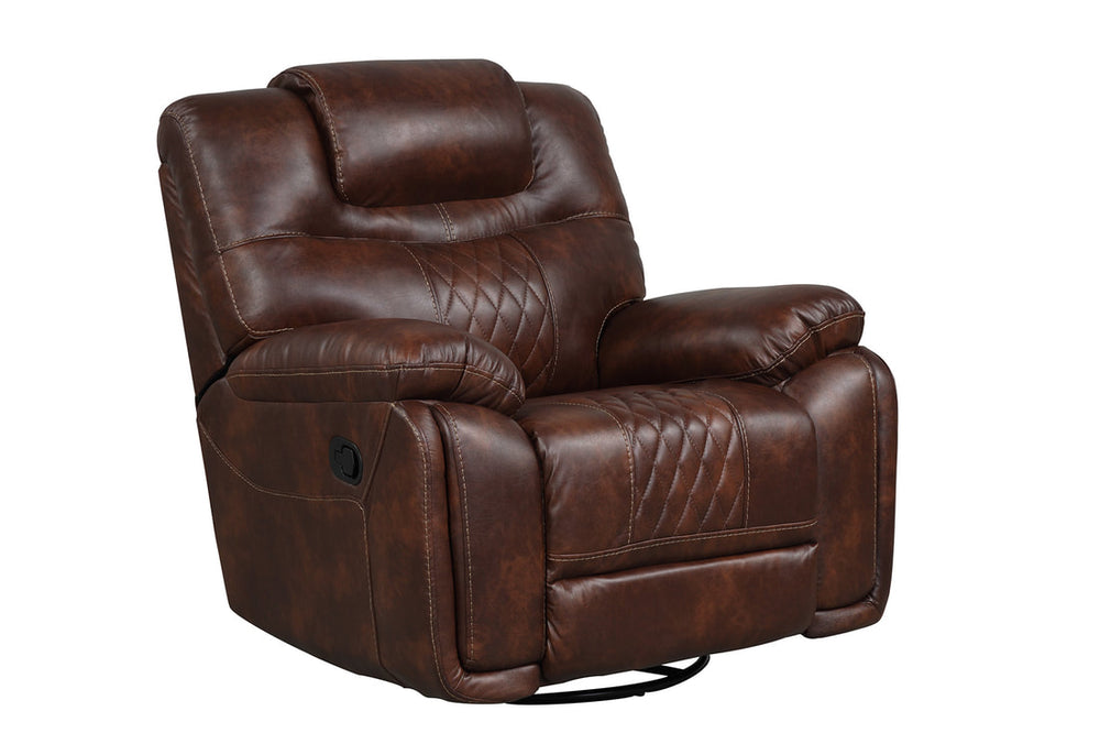 Galveston Brown 3-PC Reclining Set