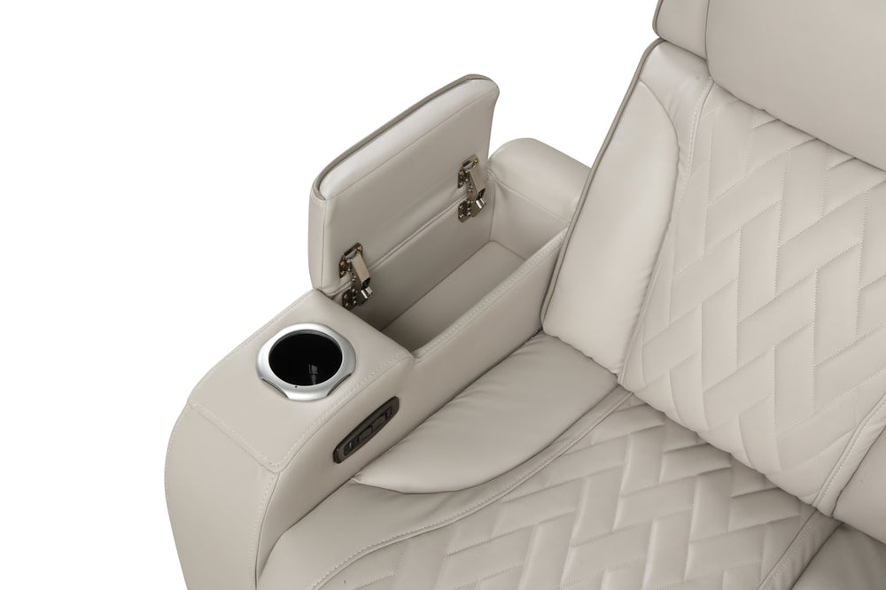 Spain Power Reclining Sectional Power Headrests