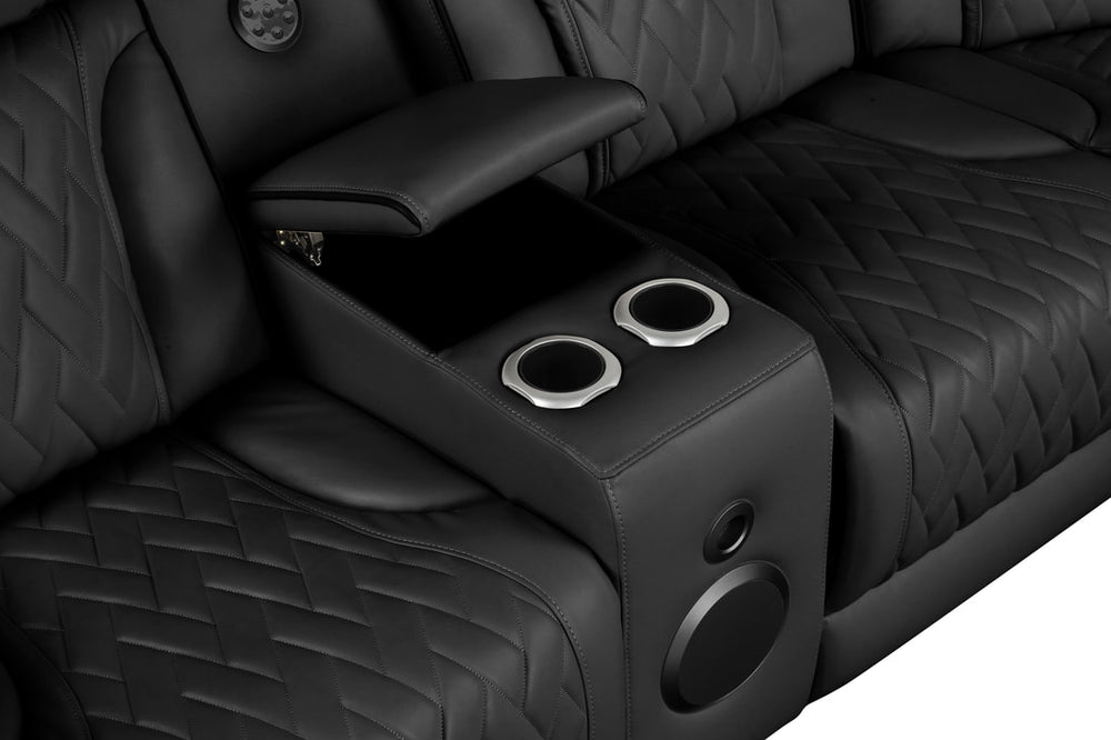 Spain Power Reclining Sectional Power Headrests