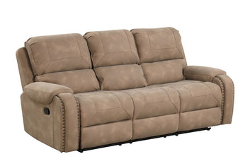 Titan Latte OVERSIZED 3pc Reclining Set