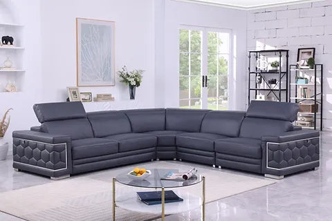 Favo Italian Leather Sectional