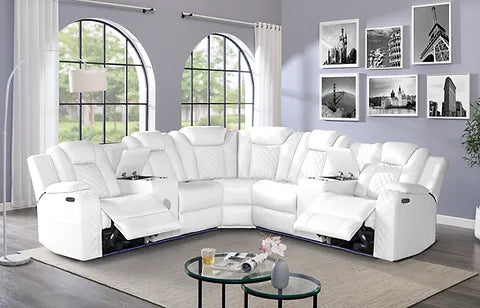 Eclipse 3-PC  Power Reclining Sectional (Bluetooth)