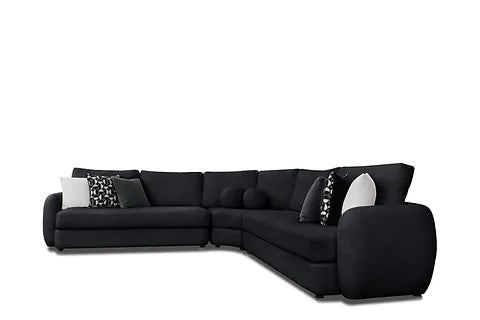Ceilo 3-PC Black Sectional