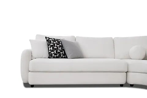 Ceilo Beige 3-PC Sectional
