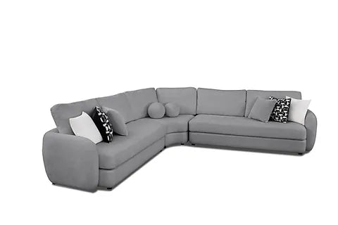 Ceilo 3-PC Gray Sectional