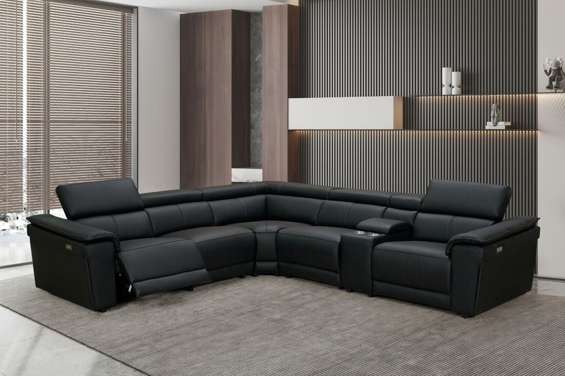 New York Power Recliner Sectional
