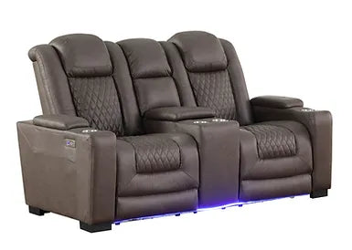 Ashe Brown 3-PC Power Reclining  Set