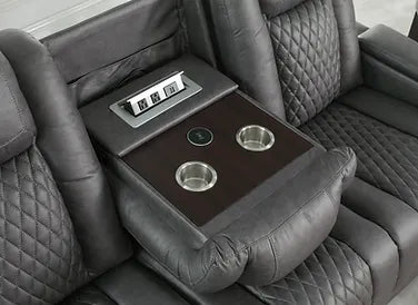 Ashe Brown 3-PC Power Reclining  Set