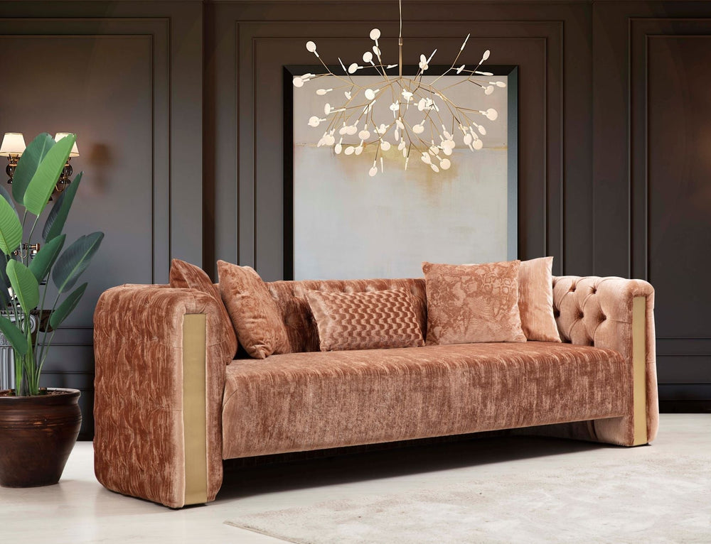 Scarlett Plush Sofa & Loveseats