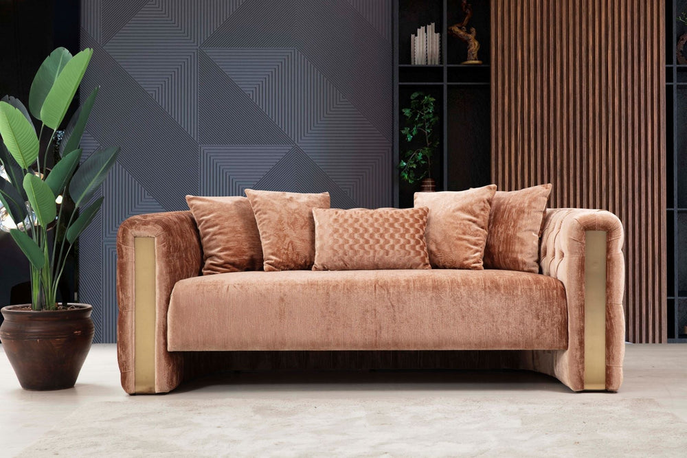 Scarlett Plush Sofa & Loveseats