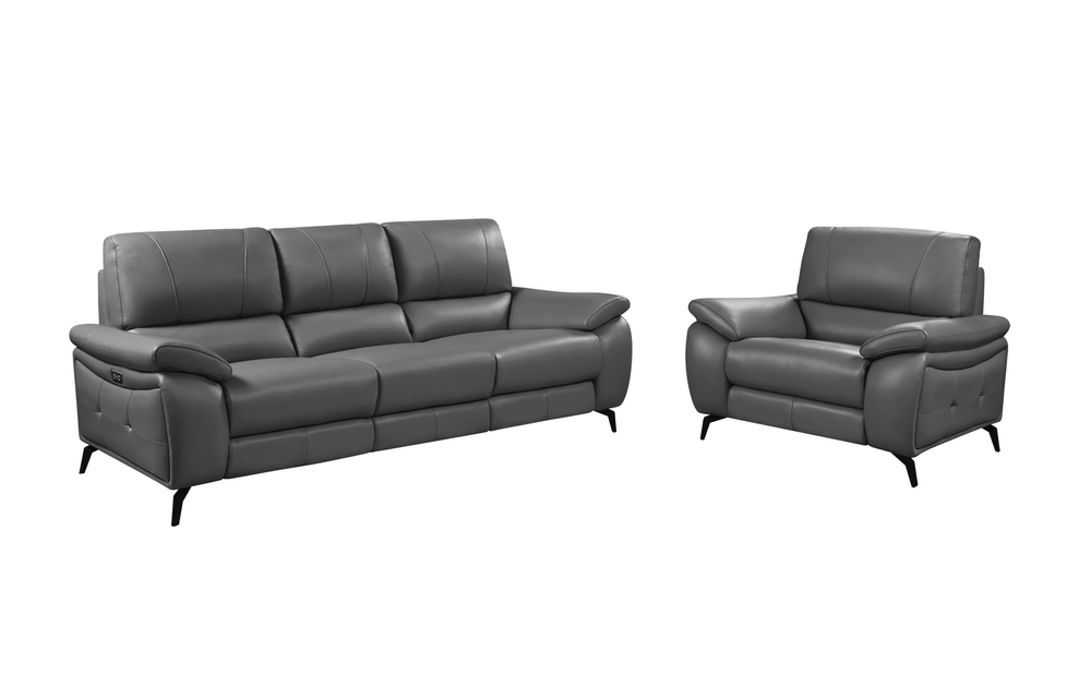 Dark Grey w/ electric recliners