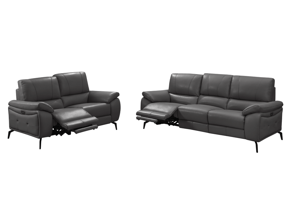 Dark Grey w/ electric recliners