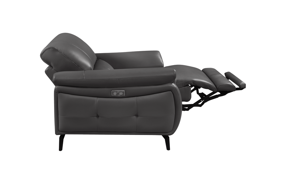 Dark Grey w/ electric recliners
