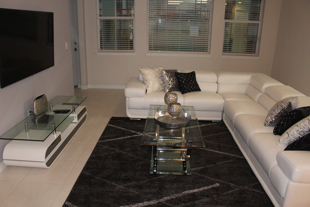 Dell White Sectional