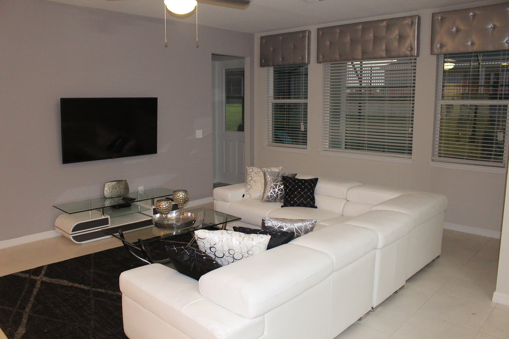 Dell White Sectional